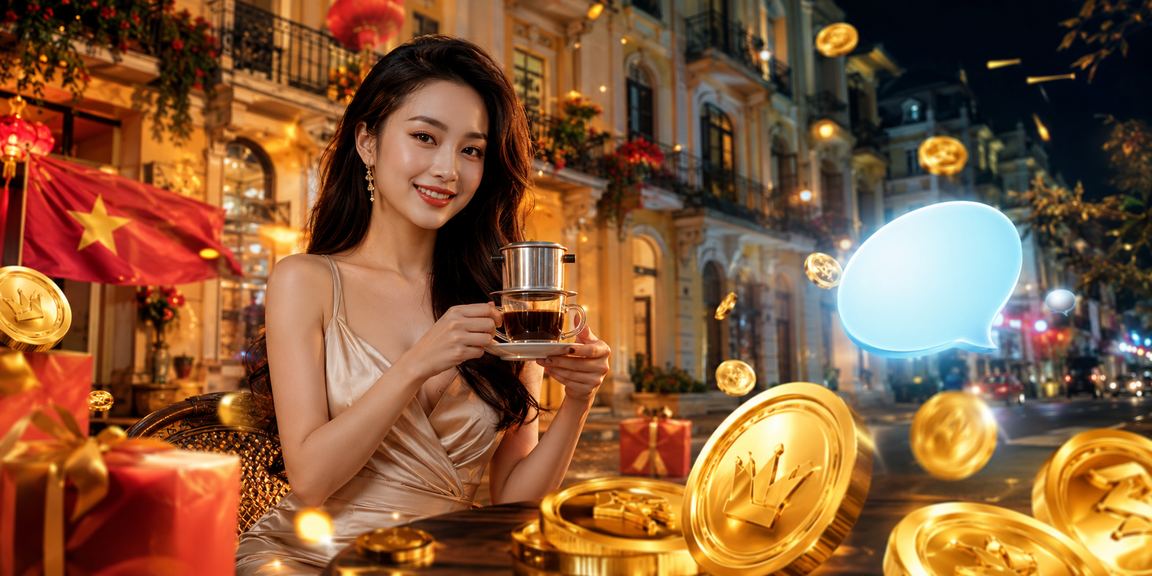 Người dùng VIP kiểm tra bonus khi uống cà phê tại Hà Nội